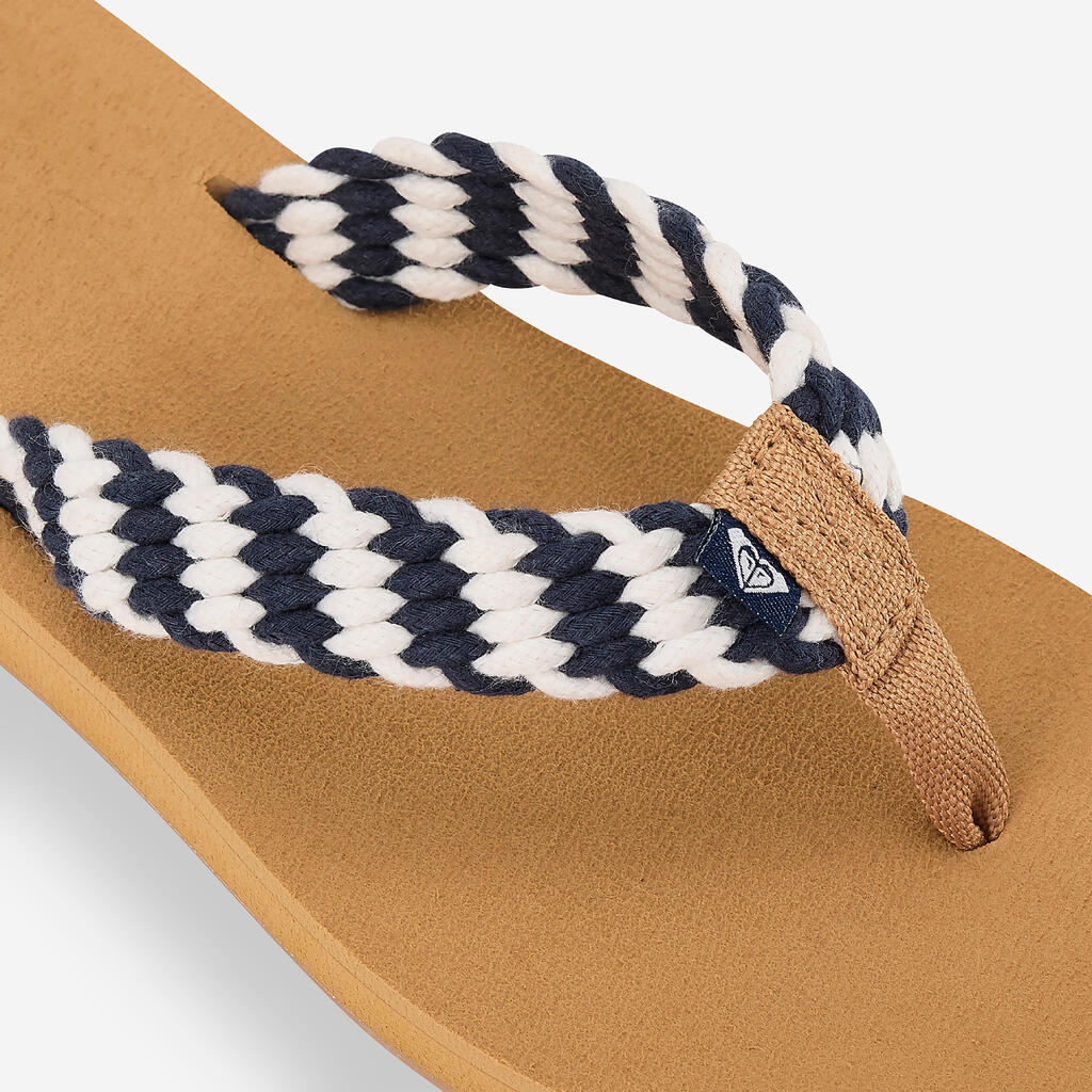 Women's flip-flops - Porto blue white